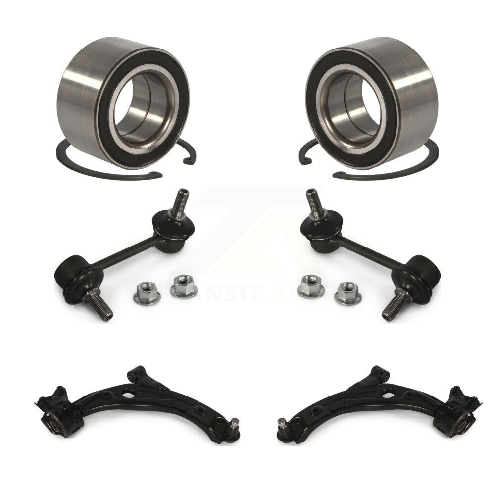 Bearing Lower Control Arm with BJ Link Front Kit (6Pc) For 2007-2012 Mazda CX-7