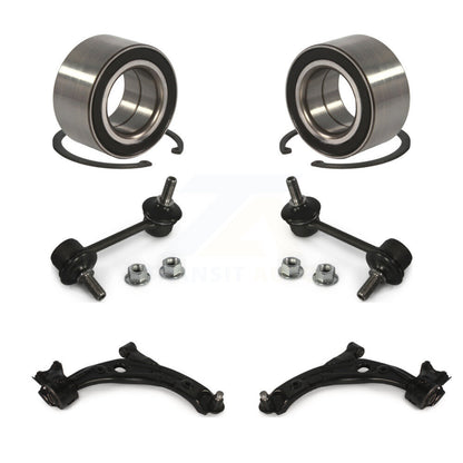 Bearing Lower Control Arm with BJ Link Front Kit (6Pc) For 2007-2012 Mazda CX-7
