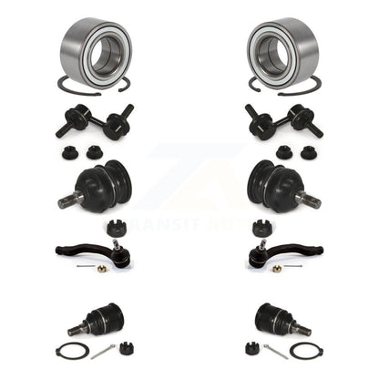 Bearing Upper Lower Ball Joint Outer Tie Rod Link Front Kit For 97-01 Honda CR-V