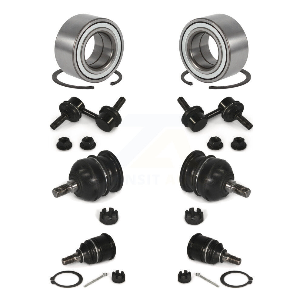 Bearing Upper Lower Ball Joint Sway Bar Link Front Kit For 1997-2001 Honda CR-V