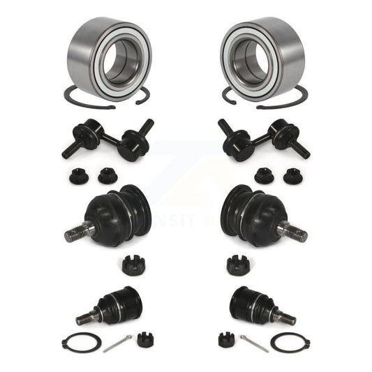 Bearing Upper Lower Ball Joint Sway Bar Link Front Kit For 1997-2001 Honda CR-V