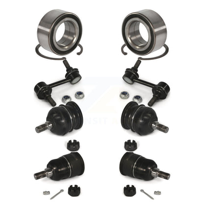 Bearing Upper Lower Ball Joint & Link Front Kit (8Pc) For Honda Accord Acura TSX