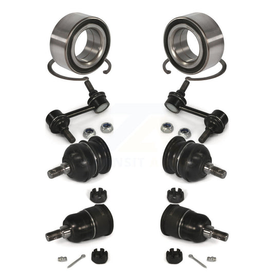 Bearing Upper Lower Ball Joint & Link Front Kit (8Pc) For Honda Accord Acura TSX