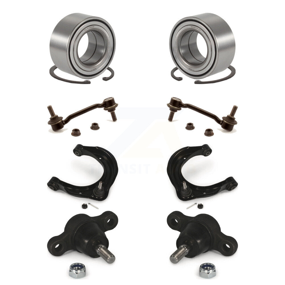 Bearing Lower Ball Joint Upper Arm Link Front Kit (8Pc) For 06-10 Hyundai Sonata