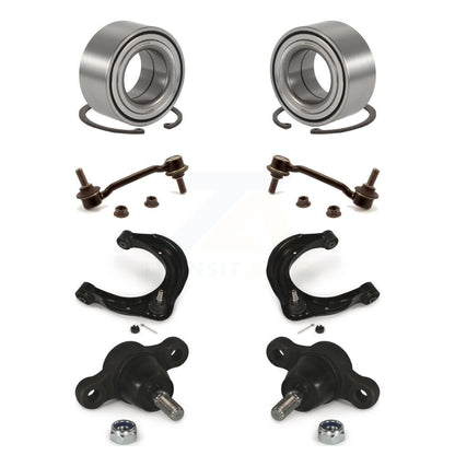 Bearing Lower Ball Joint Upper Arm Link Front Kit (8Pc) For 06-10 Hyundai Sonata