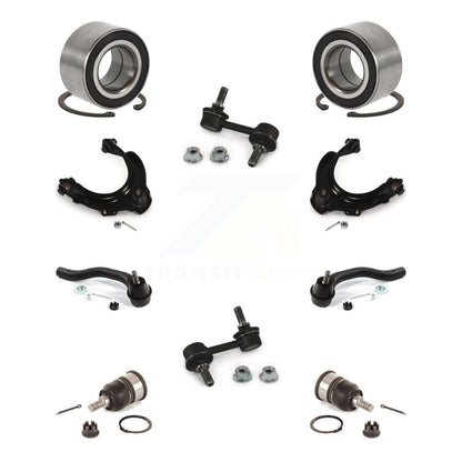 Bearing Upper Arm Lower Ball Joint Outer Tie Rod Link Front Kit For Honda Accord