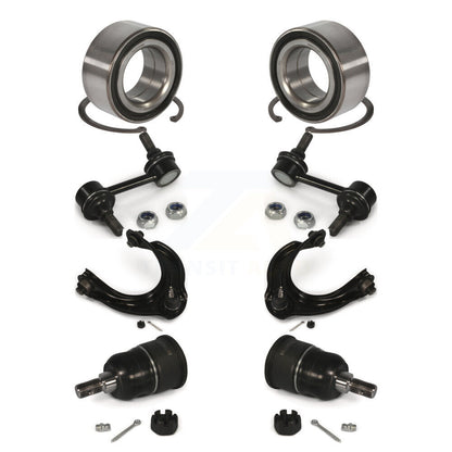 Bearing Lower Ball Joint Upper Arm & Link Front Kit (8Pc) For Honda Accord Acura