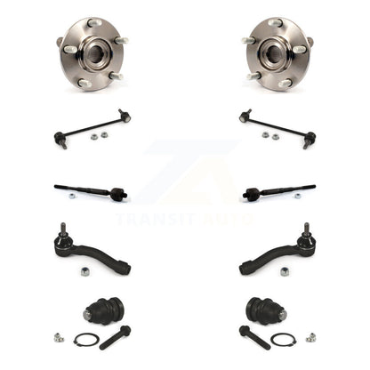 Bearing Lower Ball Joint Outer Inner Tie Rod & Link Front Kit For Nissan Sentra