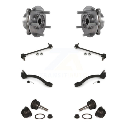 Bearing Lower Ball Joint Outer Tie Rod Link Front Kit For 17 Hyundai Elantra GT