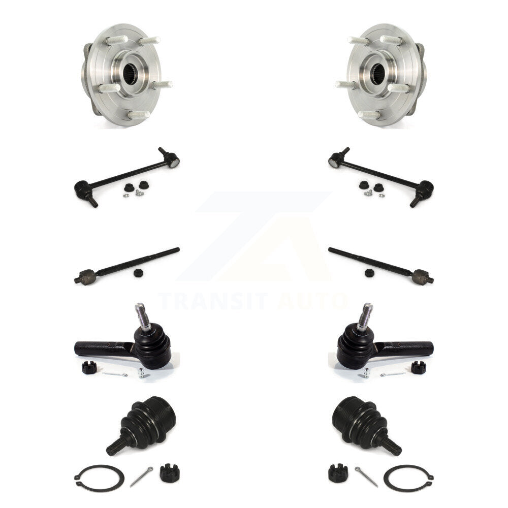 Bearing Lower Ball Joint Outer Inner Tie Rod & Link Front Kit For Dodge Journey