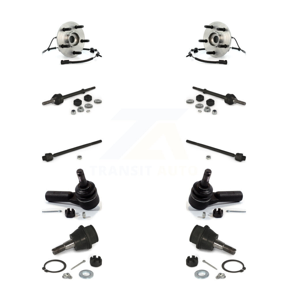 Bearing Lower Ball Joint Outer Inner Tie Rod & Link Front Kit For Dodge Ram 1500