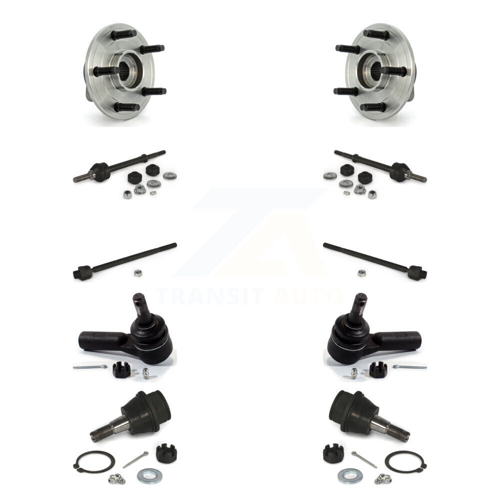 Bearing Lower Ball Joint Outer Inner Tie Rod & Link Front Kit For Dodge Ram 1500