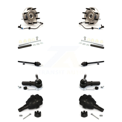 Bearing Lower Ball Joint Outer Inner Tie Rod Link Front Kit (10Pc) For Chevrolet