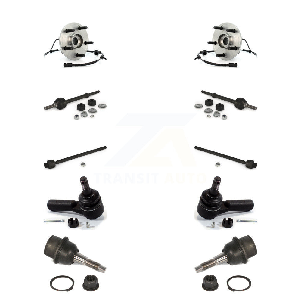 Bearing Lower Ball Joint Outer Inner Tie Rod & Link Front Kit For Dodge Ram 1500
