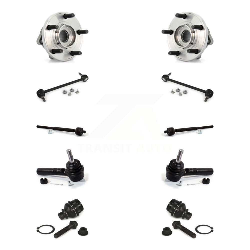 Bearing Lower Ball Joint Outer Inner Tie Rod Link Front Kit For 09 Dodge Caliber