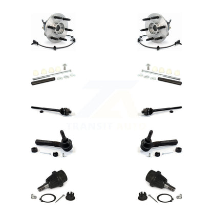 Bearing Lower Ball Joint Outer Inner Tie Rod Link Front Kit (10Pc) For Chevrolet