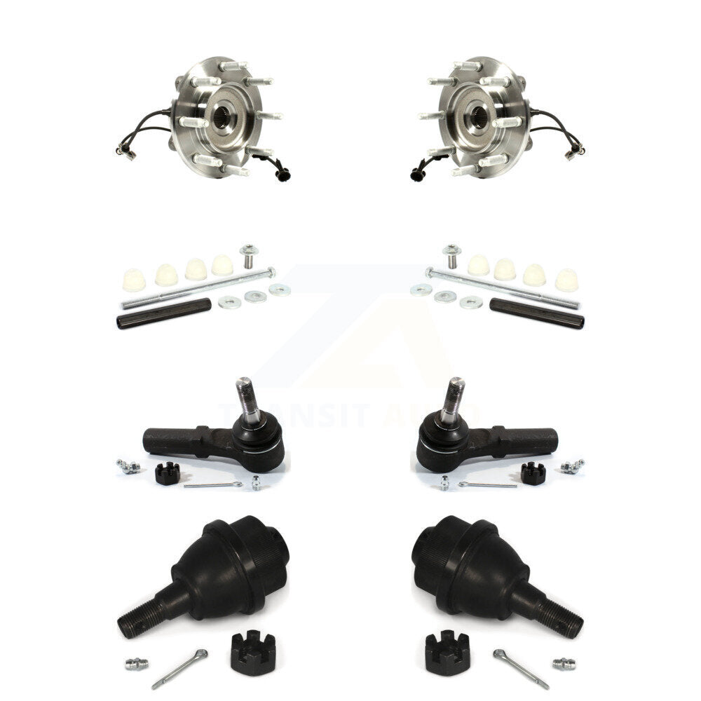 Bearing Lower Ball Joint Outer Tie Rod & Link Front Kit For GMC Chevrolet Sierra