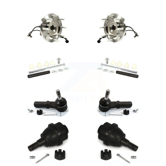 Bearing Lower Ball Joint Outer Tie Rod & Link Front Kit For GMC Chevrolet Sierra