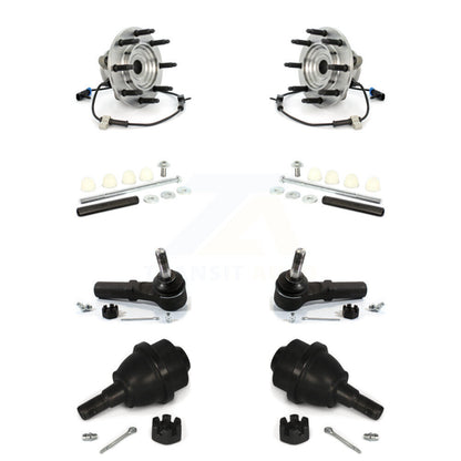 Bearing Lower Ball Joint Outer Tie Rod & Link Front Kit For GMC Chevrolet Sierra