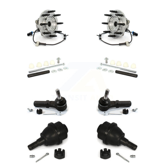 Bearing Lower Ball Joint Outer Tie Rod & Link Front Kit For GMC Chevrolet Sierra