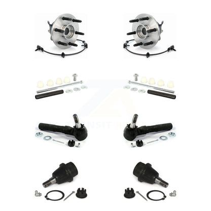 Bearing Lower Ball Joint Outer Tie Rod & Link Front Kit For Chevrolet Silverado