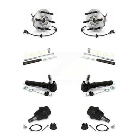 Bearing Lower Ball Joint Outer Tie Rod & Link Front Kit For Chevrolet Silverado