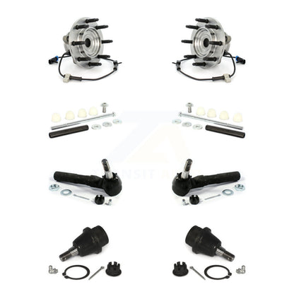 Bearing Lower Ball Joint Outer Tie Rod & Link Front Kit For Chevrolet Silverado