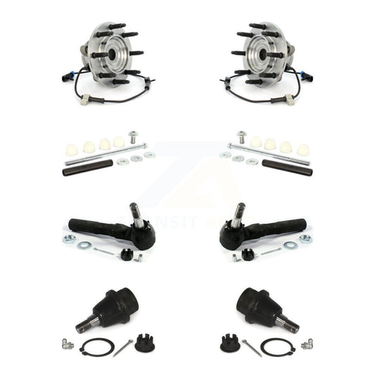 Bearing Lower Ball Joint Outer Tie Rod & Link Front Kit For Chevrolet Silverado