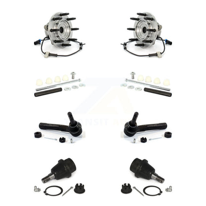 Bearing Lower Ball Joint Outer Tie Rod & Link Front Kit For Chevrolet Silverado