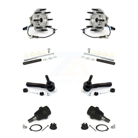 Bearing Lower Ball Joint Outer Tie Rod & Link Front Kit For Chevrolet Silverado