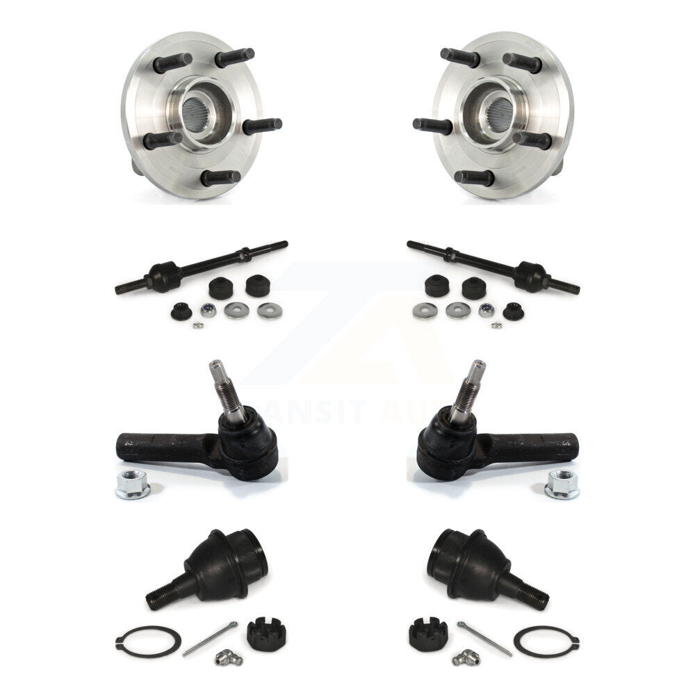 Bearing Lower Ball Joint Outer Tie Rod & Link Front Kit For Dodge Dakota Raider