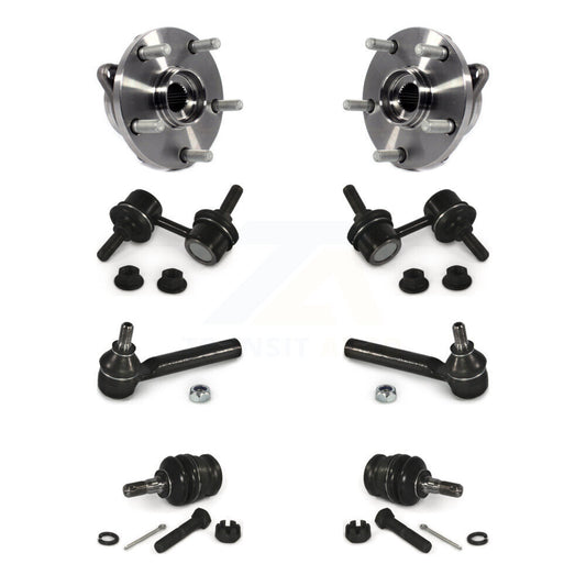 Bearing Lower Ball Joint Outer Tie Rod Link Front Kit For Subaru Impreza WRX STI