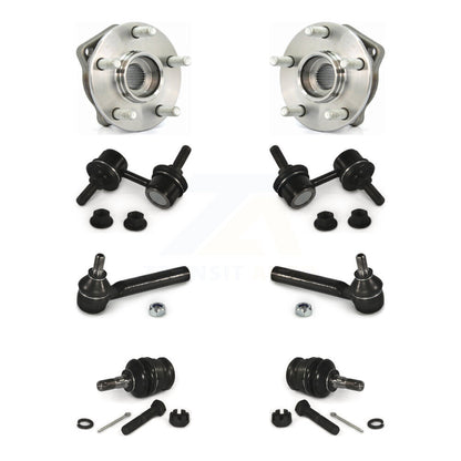 Bearing Lower Ball Joint Outer Tie Rod Link Front Kit For Subaru Impreza Outback