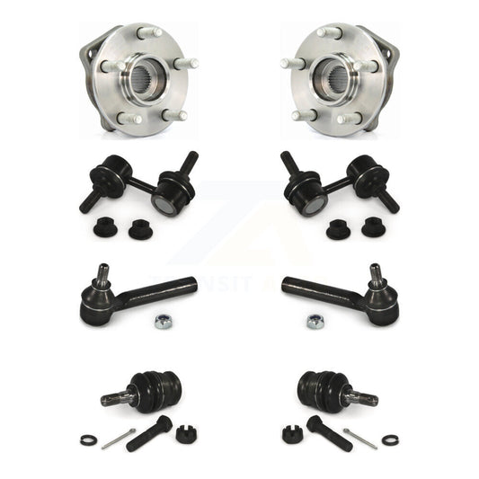 Bearing Lower Ball Joint Outer Tie Rod Link Front Kit For Subaru Impreza Outback