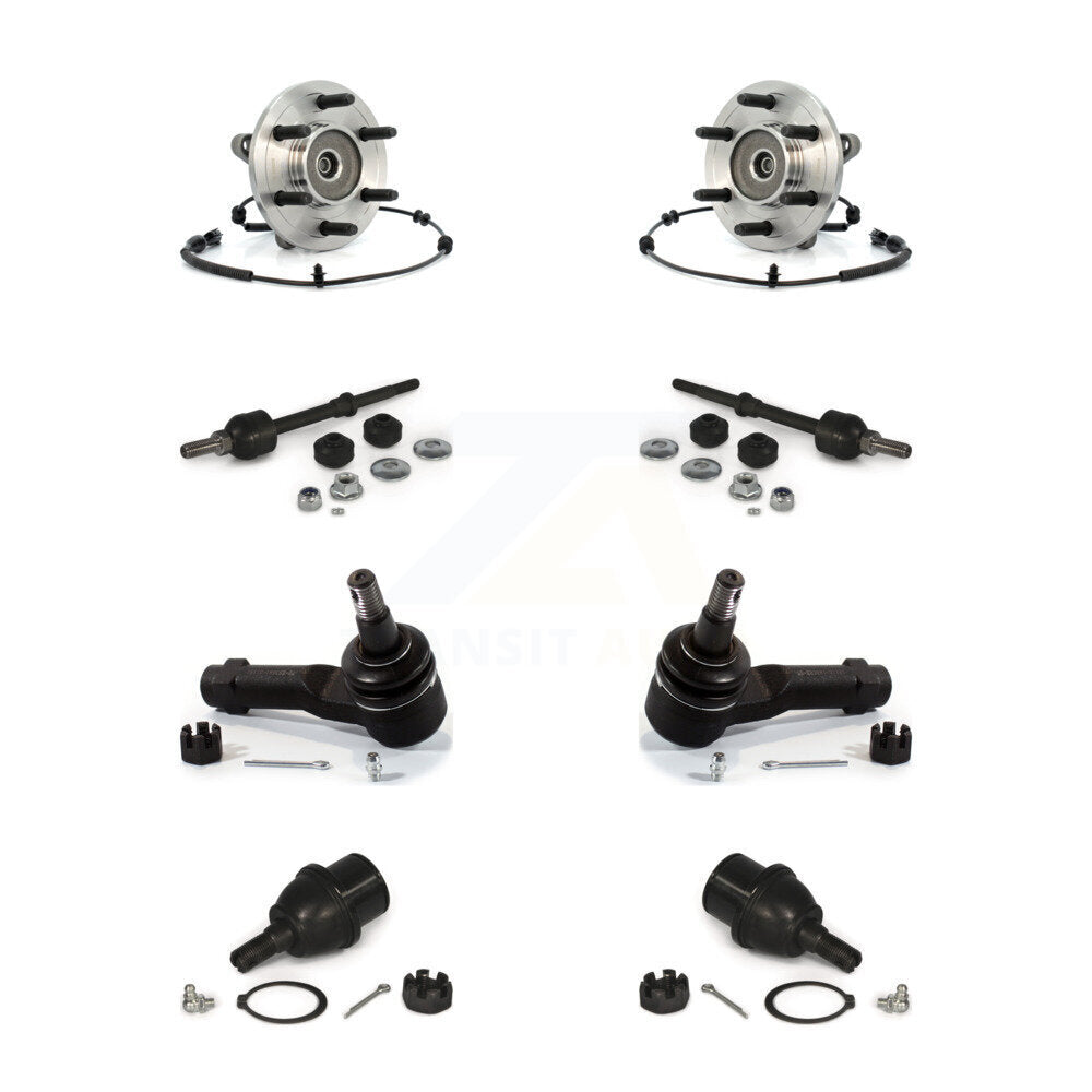 Bearing Lower Ball Joint Outer Tie Rod Link Front Kit For Ford F-150 Lincoln LT