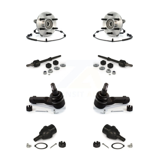 Bearing Lower Ball Joint Outer Tie Rod Link Front Kit For Ford F-150 Lincoln LT