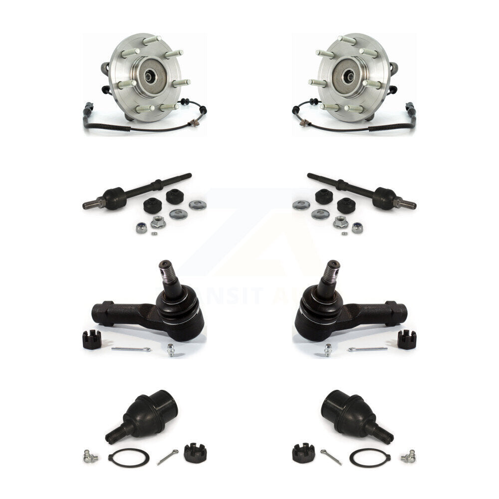 Bearing Lower Ball Joint Outer Tie Rod Link Front Kit For Ford F-150 Lincoln LT