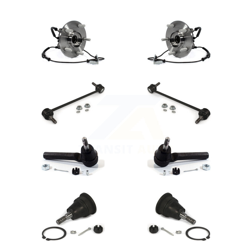 Bearing Lower Ball Joint Outer Tie Rod Link Front Kit For Dodge Grand Caravan &