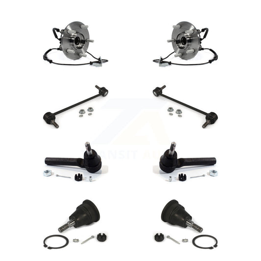 Bearing Lower Ball Joint Outer Tie Rod Link Front Kit For Dodge Grand Caravan &