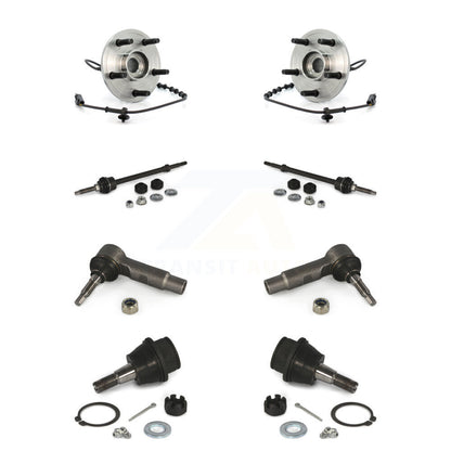 Hub Bearing Lower Ball Joint Outer Tie Rod End Link Front Kit For Dodge Ram 1500