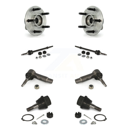 Hub Bearing Lower Ball Joint Outer Tie Rod End Link Front Kit For Dodge Ram 1500