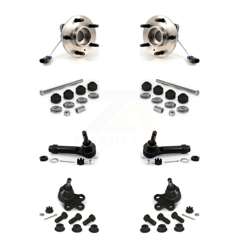 Bearing Lower Ball Joint Outer Tie Rod Link Front Kit For Chevrolet Impala Grand