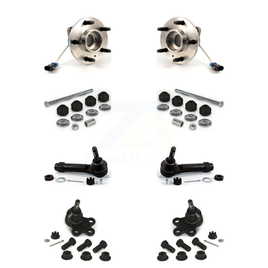 Bearing Lower Ball Joint Outer Tie Rod Link Front Kit For Chevrolet Impala Grand
