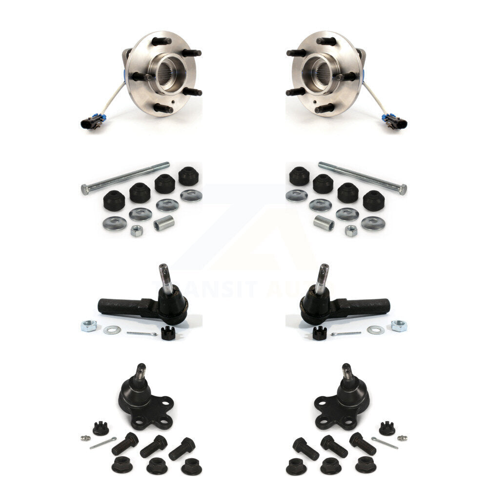Bearing Lower Ball Joint Outer Tie Rod Link Front Kit For Chevrolet Impala Buick