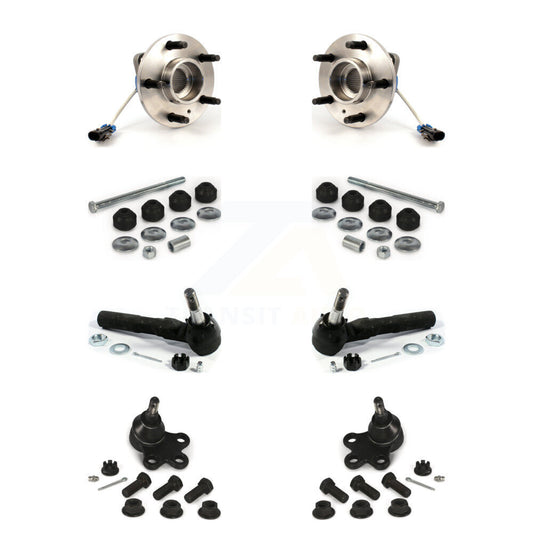 Bearing Lower Ball Joint Outer Tie Rod Link Front Kit For Buick Rendezvous Aztek