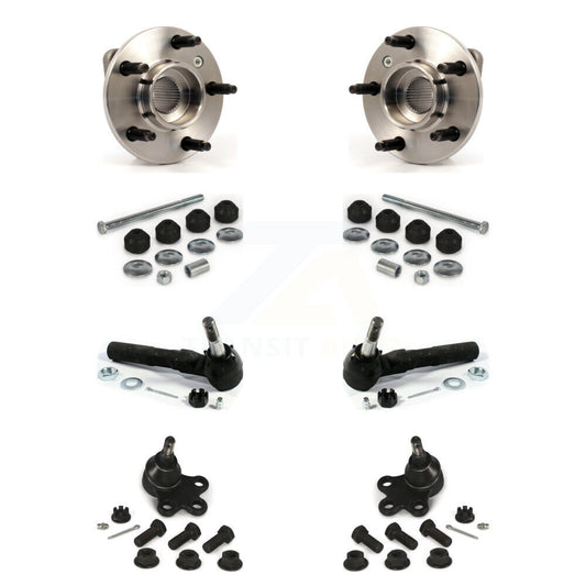 Bearing Lower Ball Joint Outer Tie Rod Link Front Kit For Buick Rendezvous Aztek