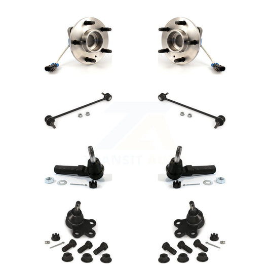 Bearing Lower Ball Joint Outer Tie Rod Link Front Kit For Buick LaCrosse Allure