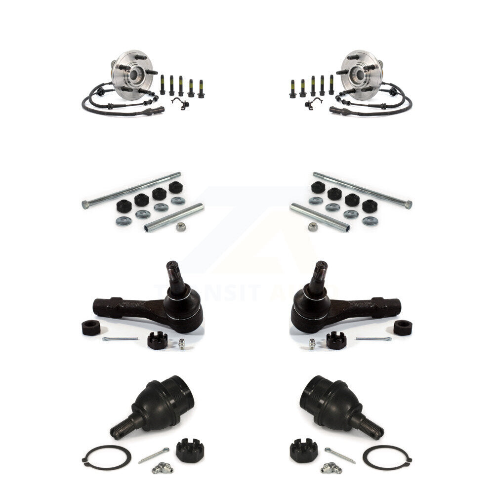 Bearing Lower Ball Joint Outer Tie Rod Link Front Kit For Ford Explorer Mercury