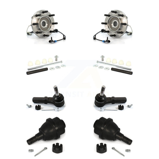 Bearing Lower Ball Joint Outer Tie Rod & Link Front Kit For Chevrolet GMC Sierra