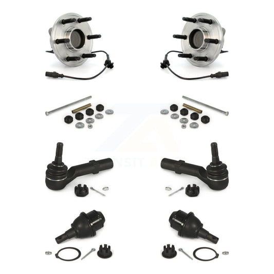 Bearing Lower Ball Joint Outer Tie Rod & Link Front Kit For Chevrolet GMC Sierra